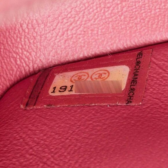 Chanel Pink Quilted Lambskin Leather Valentine Charms Rectangular Mini Flap Bag - Picture 10 of 11